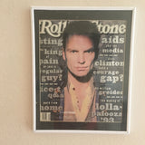 Framed Rolling Stone Magazine May 27, 1993  Sting Cover